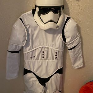Disney Stormtrooper Star Wars Costume Size 5-6 Quality